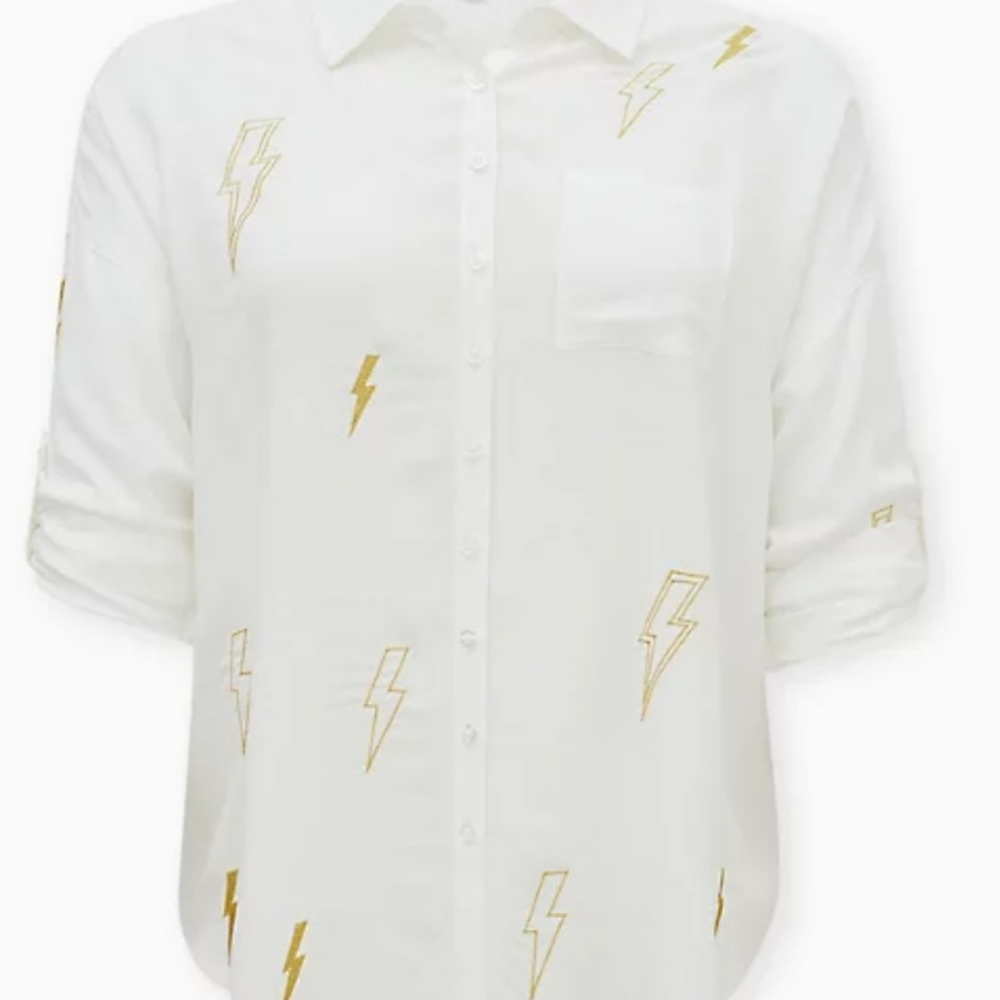 Torrid Lighting Blouse.  3x.